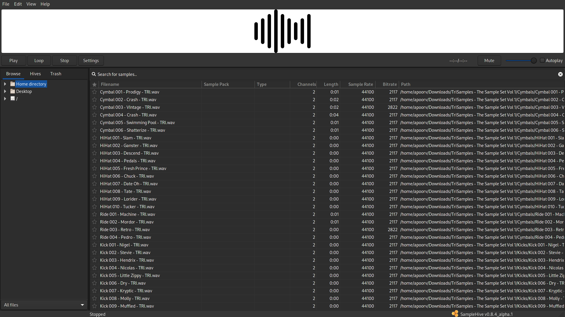samplehive-screenshot-light